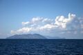 Vulcano - Blick auf die Südseite mit Lipari im Hintergrund