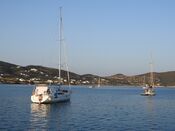 Ormos Despotiko Blick auf Antiparos