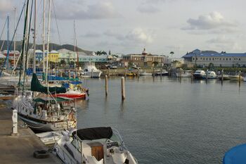 Basseterre, Port Zante Marina - Quelle: Martin Kalus - http://sailintensive.com