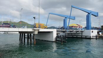 Brücke zur Simpson Lagoon