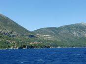 Blick auf Kalamos aus Süden