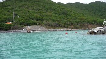 Zufahrt zum Kanal Port Lonvilliers