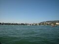 Seebecken vor Zürich mit Blick auf die Stadt